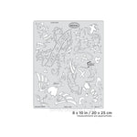 Artool Kustom Kulture Sacred Heart Freehand Airbrush Template by Craig Fraser Artool