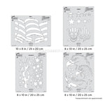 Artool Patriotica Freehand Airbrush Template Set by Craig Fraser Artool