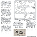 Artool PocketGraFX Freehand Airbrush Template Set by Scott MacKay Artool