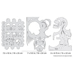 Artool Skullmaster Set Freehand Airbrush Template by Craig Fraser Artool