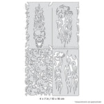 Artool Skullophenia Nano Freehand Airbrush Template by Craig Fraser Artool