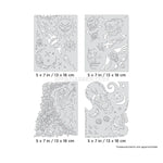 Artool Son of Skullmaster Mini Series Set Freehand Airbrush Template by Craig Fraser Artool