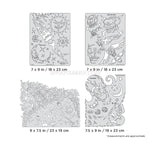 Artool Son of Skullmaster Set Freehand Airbrush Template by Craig Fraser Artool