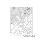 Artool Spider Master Arachnophobia Freehand Airbrush Template by Craig Fraser Artool