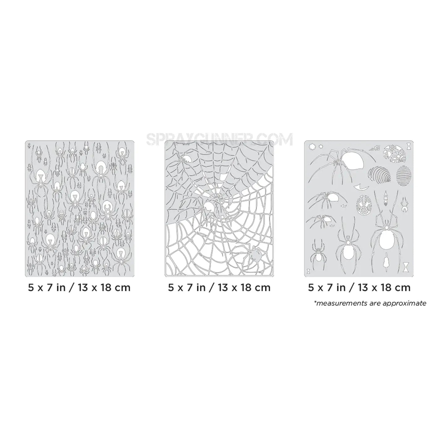 Artool Spider Master Mini Series Set Freehand Airbrush Template by Craig Fraser Artool