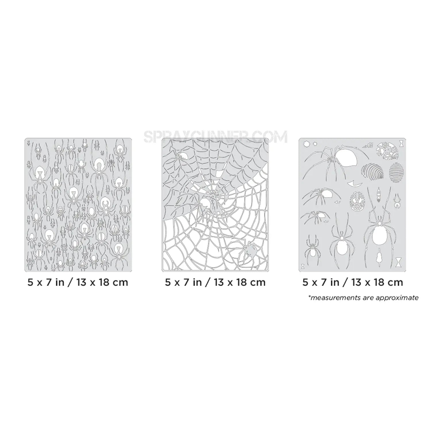 Artool Spider Master Mini Series Set Freehand Airbrush Template by Craig Fraser Artool