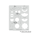 Artool Steampunk FX Gauges Freehand Airbrush Template by Craig Fraser Artool