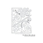 Artool Steampunk FX2 Klockwerks II Freehand Airbrush Template by Craig Fraser Artool