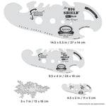 Artool The Big Shield Special Edition Set Freehand Airbrush Template by Gabe McCubbin Artool