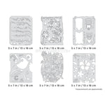 Artool Tiki Master II Mini Series Freehand Airbrush Template Set by Dennis Mathewson Artool