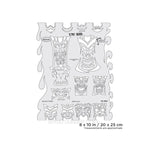 Artool Tiki Master Tiki Bar Freehand Airbrush Template by Dennis Mathewson Artool