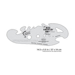 Artool #7 The Big Shield Freehand Airbrush Template by Gabe McCubbin Artool