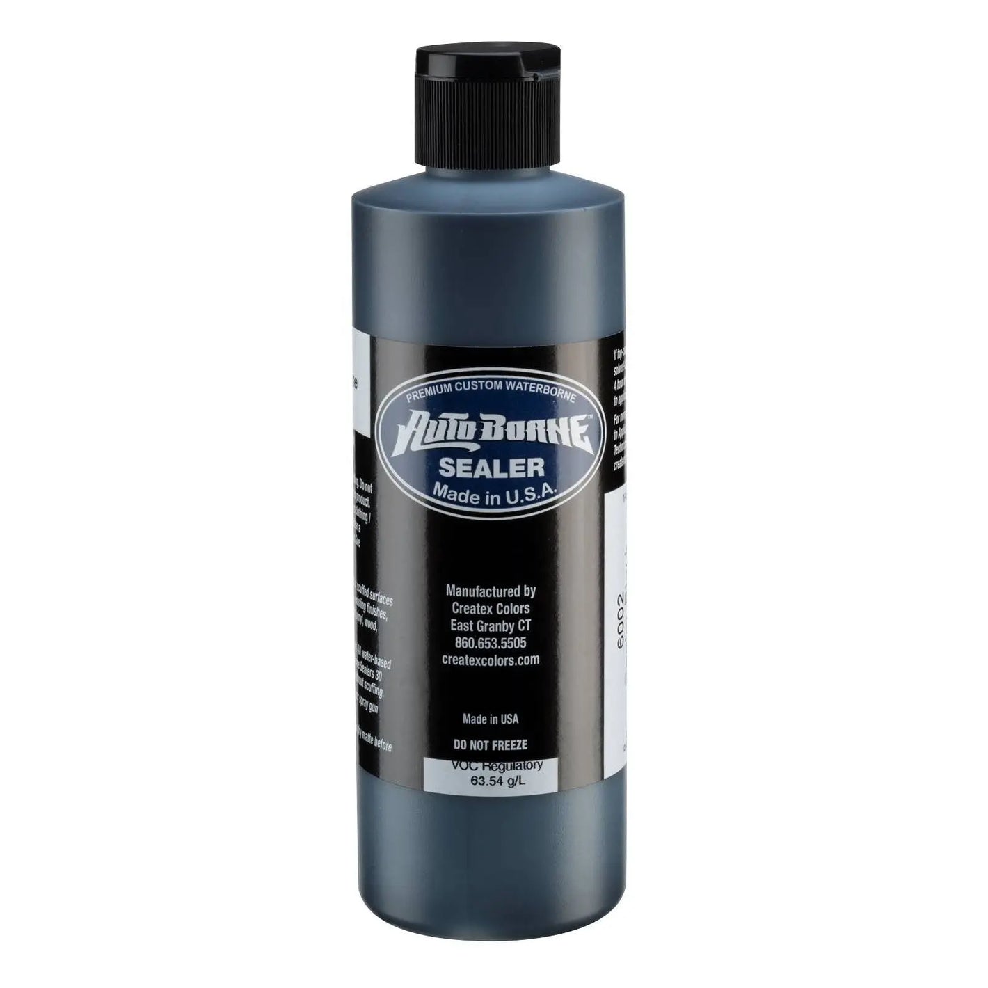 AutoBorne Sealer Black 6002 Createx water-based paint