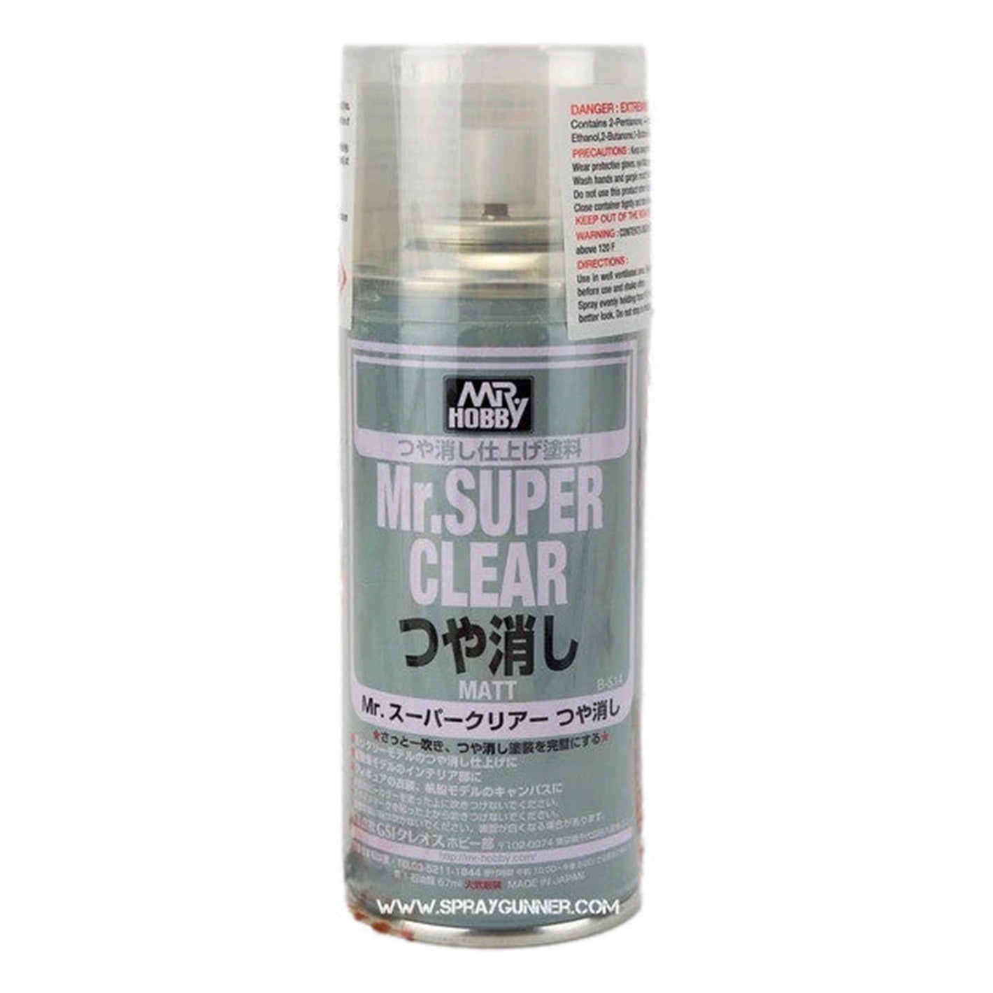 GSI Creos Mr.Super Clear Aerosol: Flat