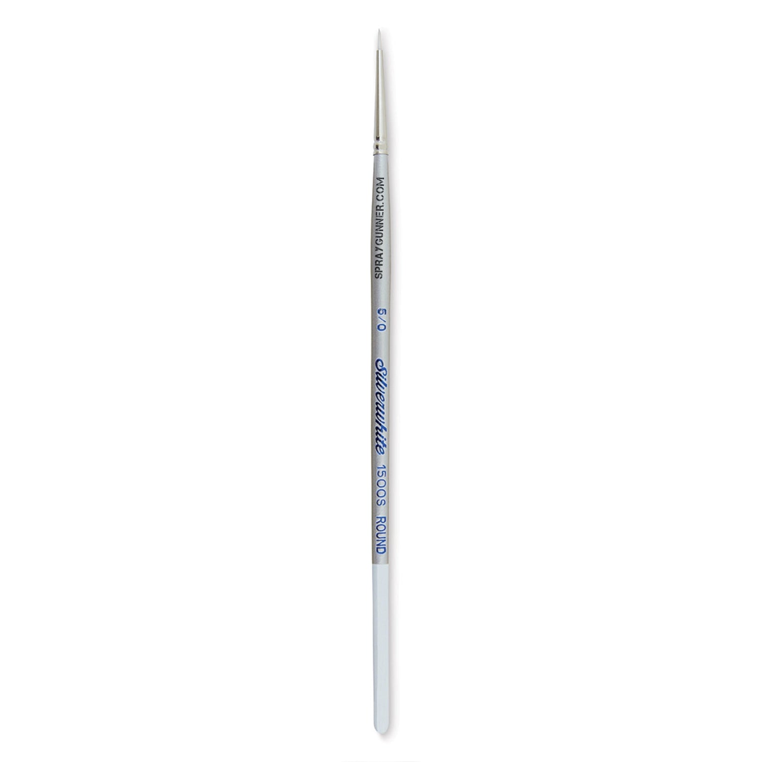 Silver Brush Silverwhite Synthetic Short Handle Round Brush Size 5/0
