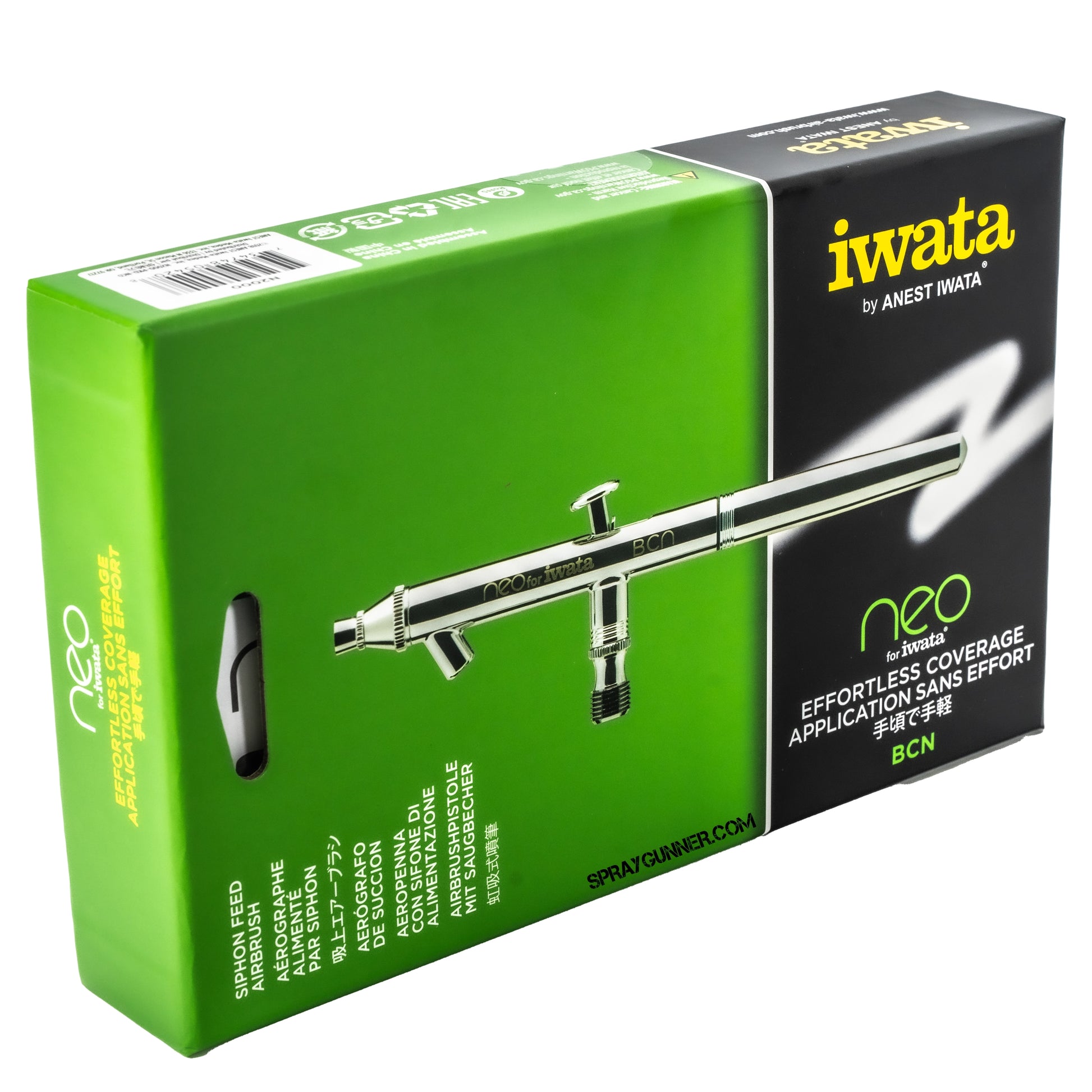 NEO for Iwata BCN Siphon Feed Dual Action Airbrush - SprayGunner