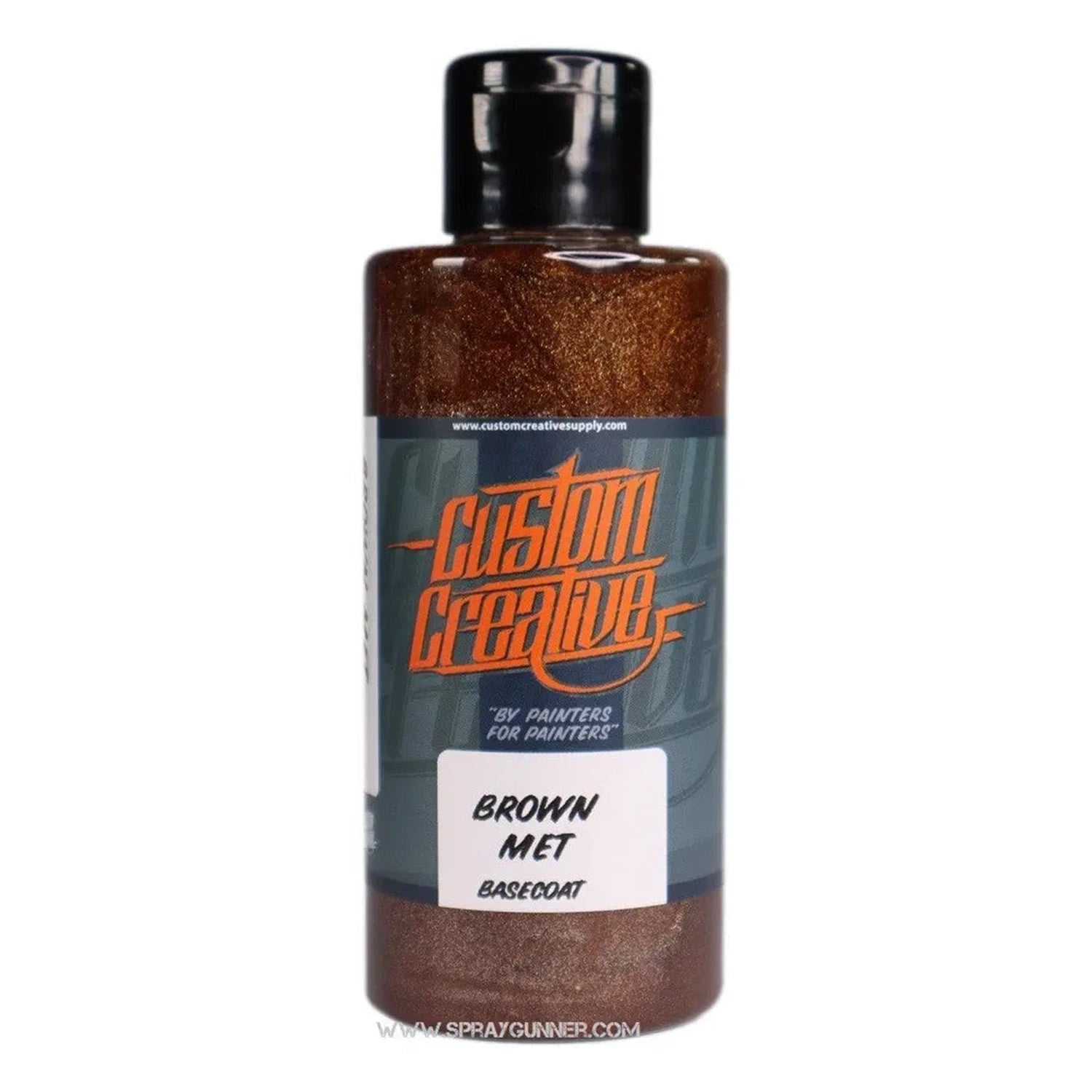 Custom Creative Paints: Brown Metallic 150ml (5oz) - SprayGunner