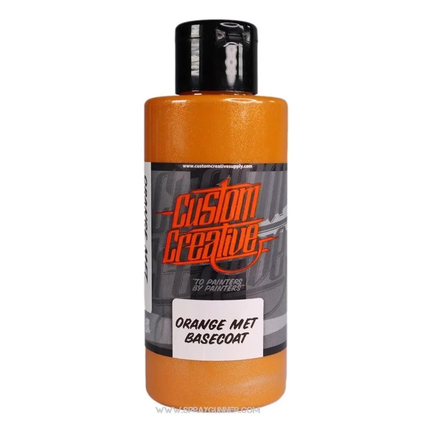 Custom Creative Paints: Orange Metallic 150ml (5oz) - SprayGunner