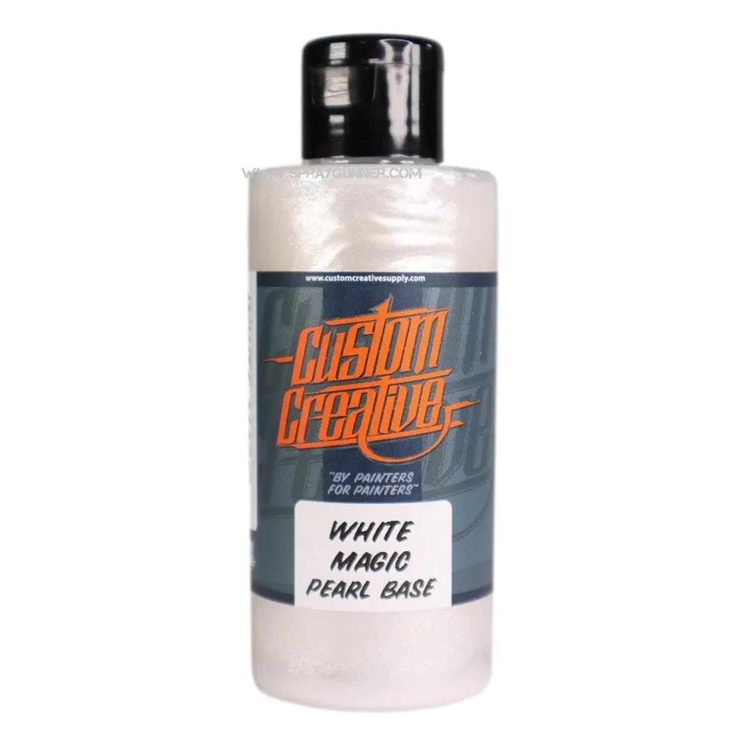 Custom Creative Paints: White Magic Pearl Basecoat 150ml (5oz) - SprayGunner