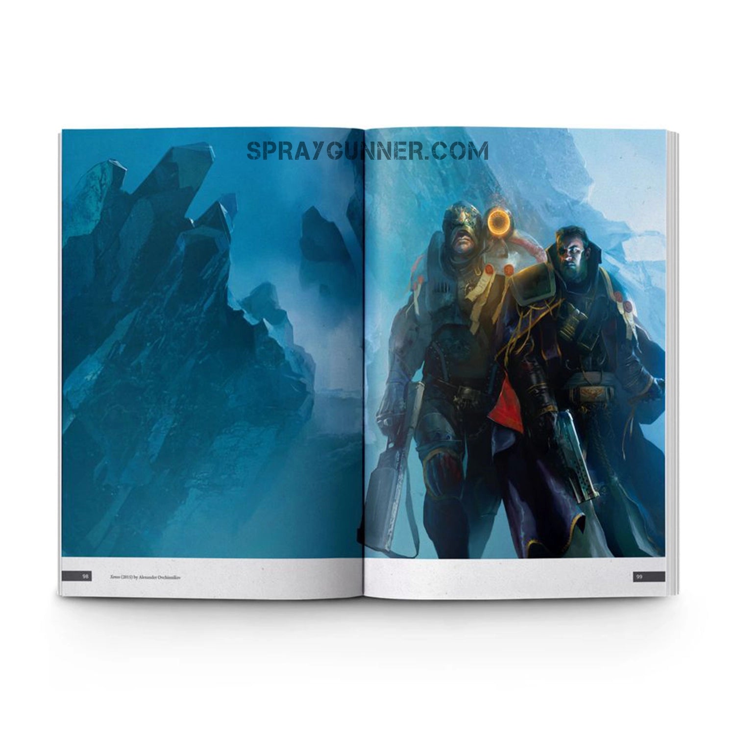 The Art of Warhammer 40,000 (Hardcover) - SprayGunner