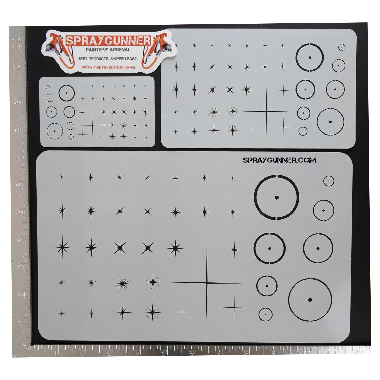 Blair Star Stencil - Deluxe - SprayGunner