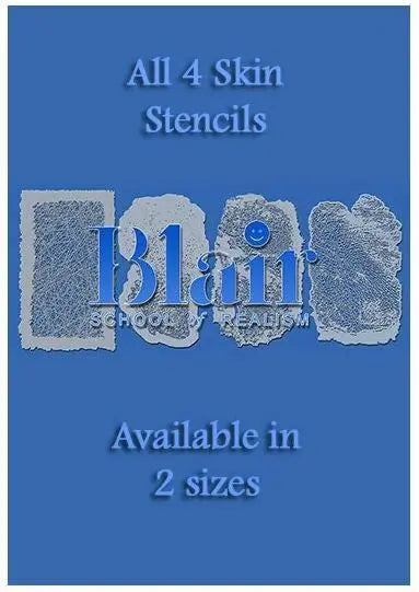 Blair Organic Edge Skin stencil set - SprayGunner