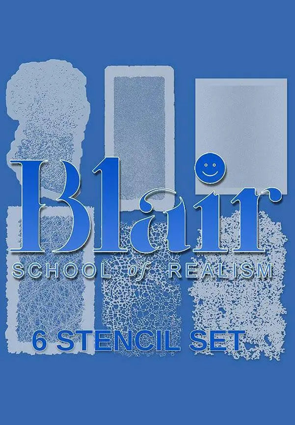 Blair Organic Edge stencil Series Set - SprayGunner