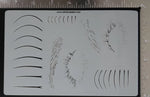 Blair Stencils - hair & lashes bundle BLAIR