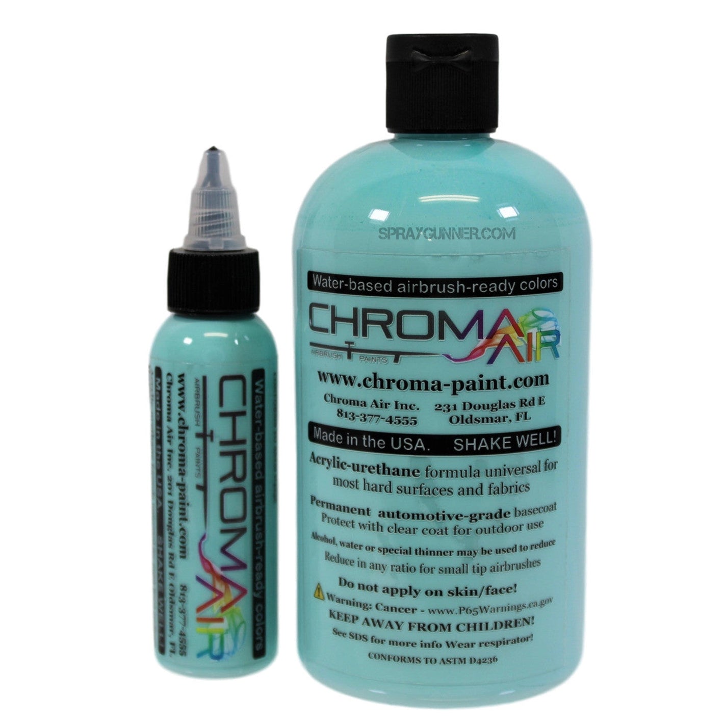 ChromaAir Paints: Almost Blue Turquoise