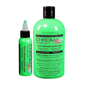 ChromaAir Paints: Fluorescent Green