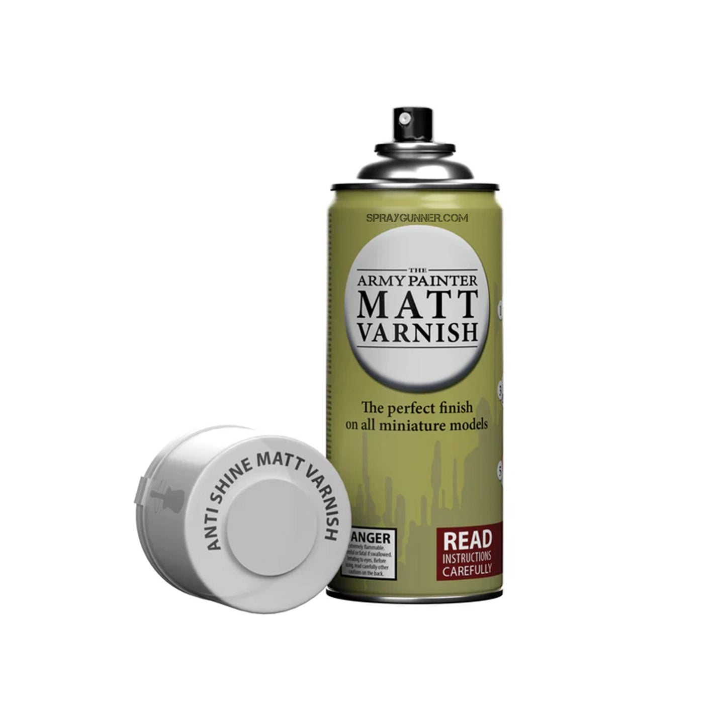 THE ARMY PAINTER: Base Primer - Anti-Shine Matt Varnish - SprayGunner