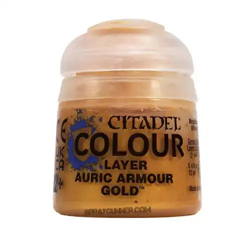 Citadel Colour: Layer AURIC ARMOUR GOLD (12ml) Games Workshop