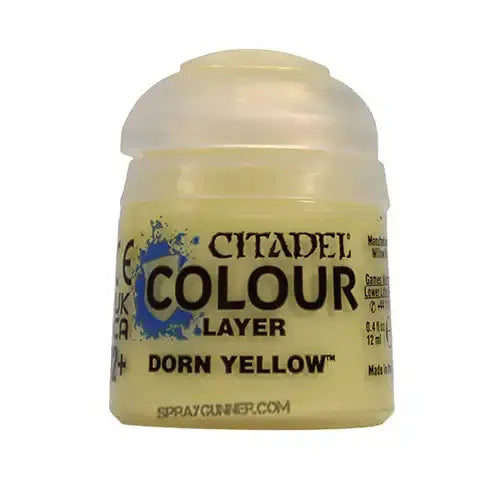 Citadel Colour: Layer DORN YELLOW (12ml) Games Workshop