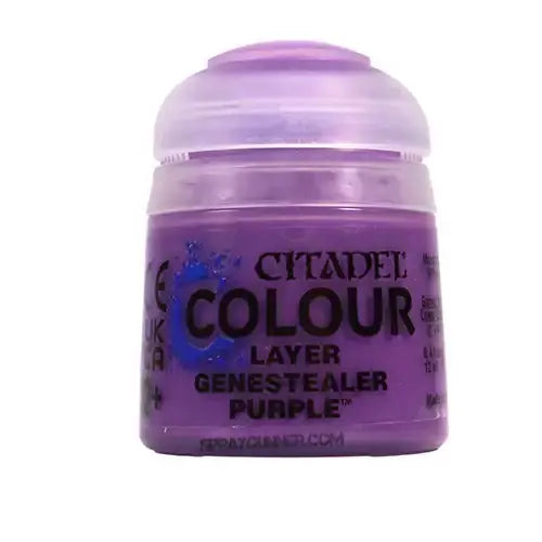 Games Workshop – Citadel Layer Genestealer Purple – Pintura Acrílica 12 Ml – Para Miniaturas De Plástico, Metal Y Resina Games Workshop – Citadel Layer Genestealer Purple – Pintura Acrílica 12 Ml – Para Miniaturas De Plástico, Metal Y Resina