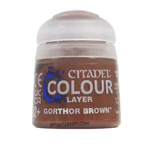 Citadel Colour: Layer GORTHOR BROWN (12ml) Games Workshop