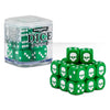Citadel Dice for Warhammer (65-36) - Green