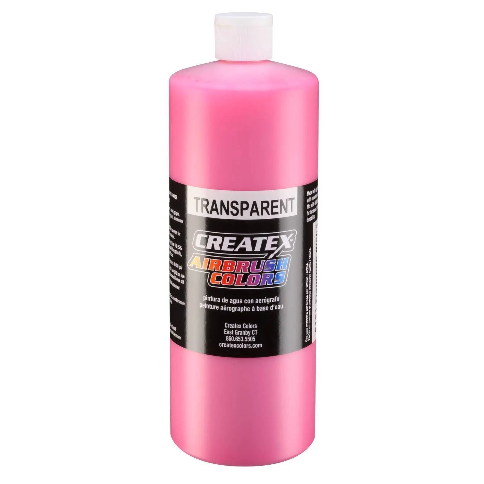 Createx Airbrush Colors Transparent Flamingo Pink 5121 Createx