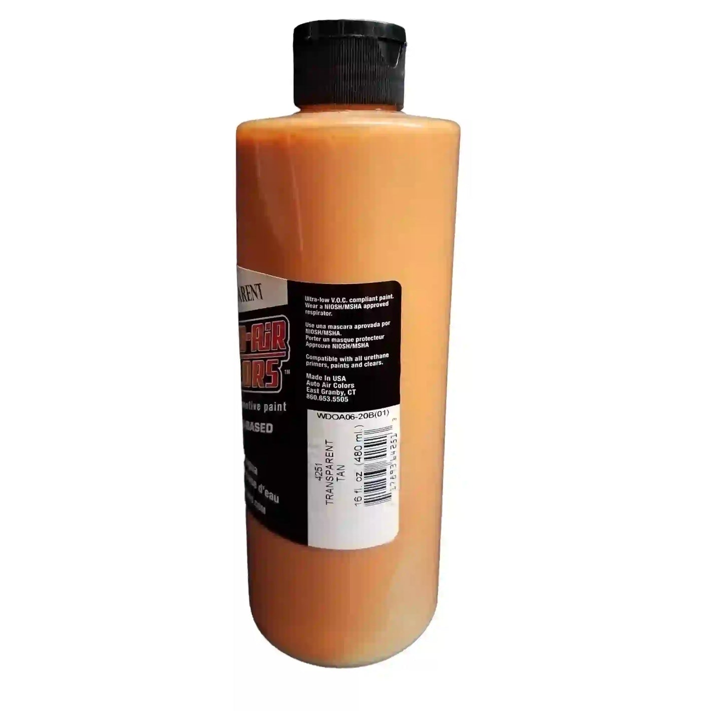 Createx Auto-Air Colors Transparent Tan 4251 (discontinued) 16 oz Createx at SprayGunner