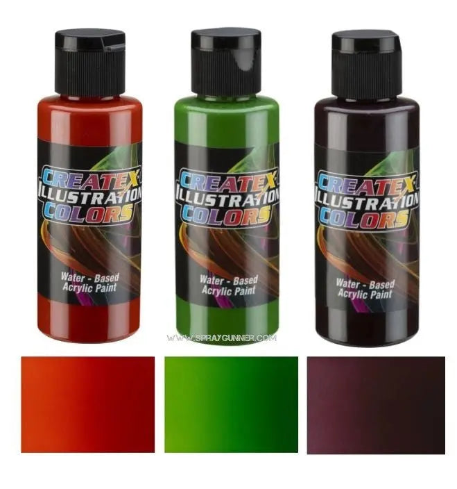 Createx Illustration Berlin Airbrush Colors Set - SprayGunner