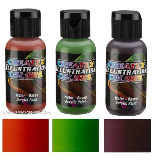 Createx Illustration Berlin Airbrush Colors Set Createx
