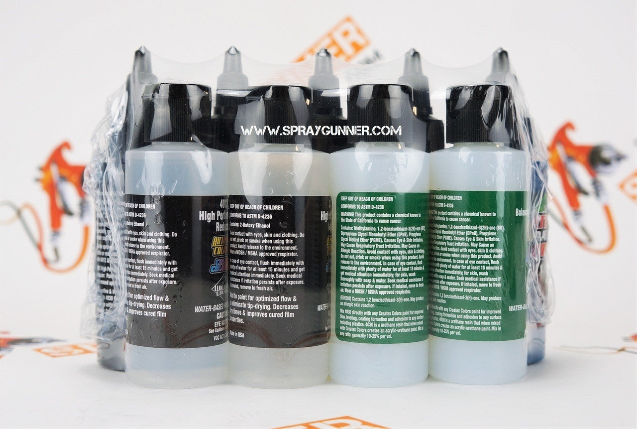 Createx Illustration Colors Air, Oil and Lead Grisaille Grey Master Set - SprayGunner