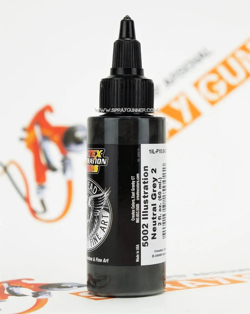 Createx Illustration Colors Air, Oil and Lead: Neutral Grey 2 (5002) Createx