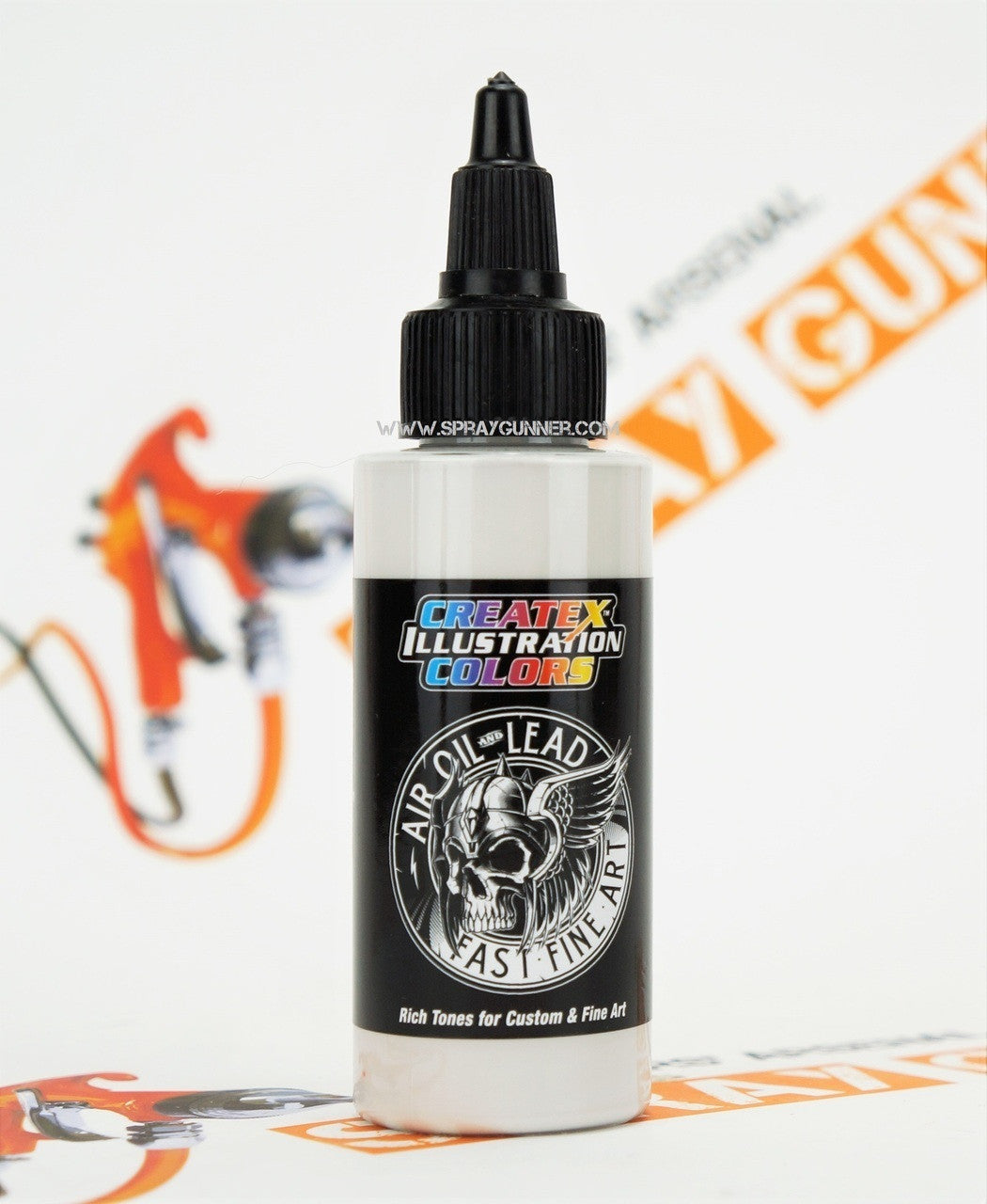 Createx Illustration Colors Air, Oil and Lead: Neutral Grey 7 (5007) - SprayGunner