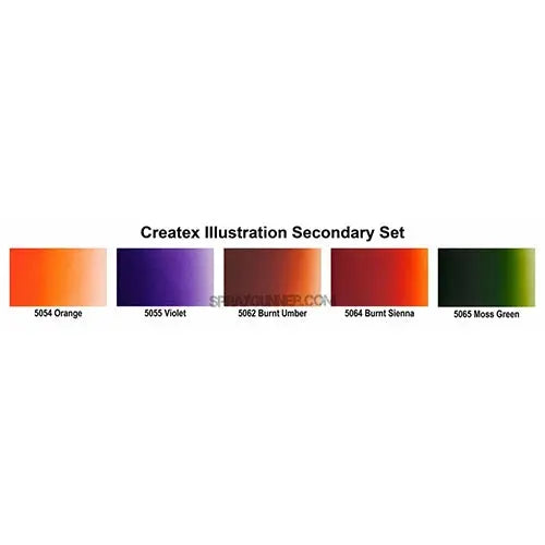 Createx Illustration Colors Secondary Set 1oz. Createx