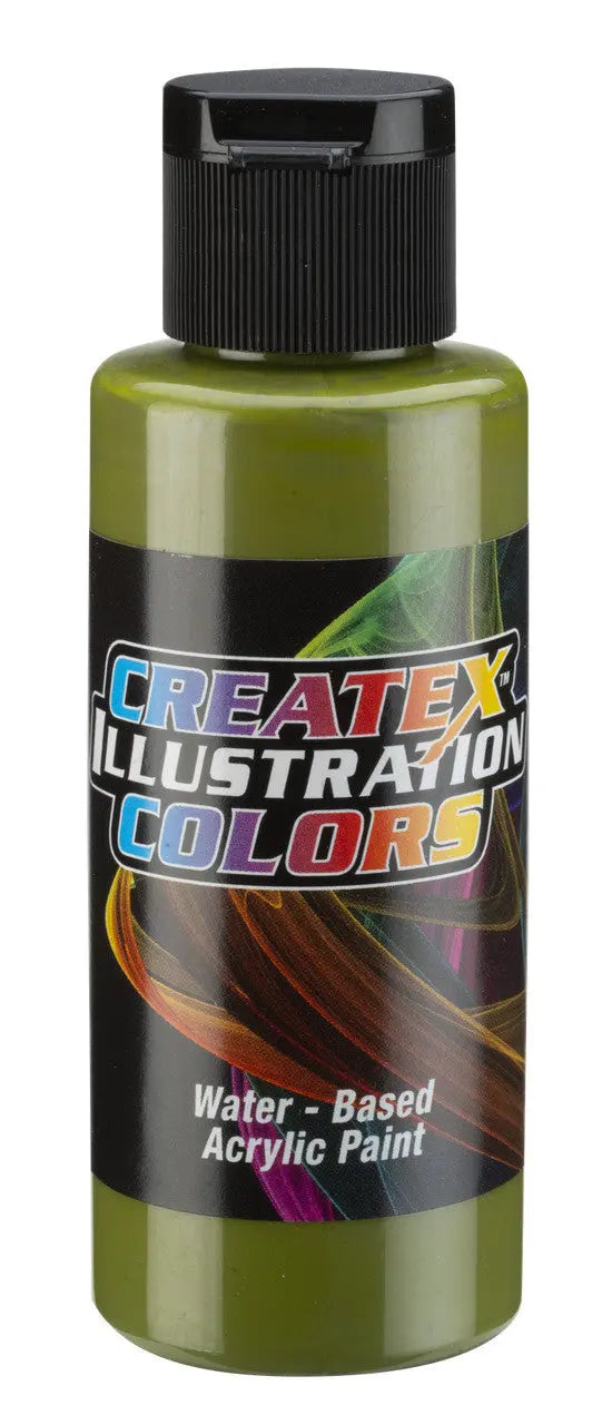 Createx Illustration Colors Yellow Green Oxide 5647 - SprayGunner