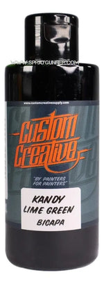 Custom Creative Paints: Kandy Lime Green 150ml (5oz) - SprayGunner