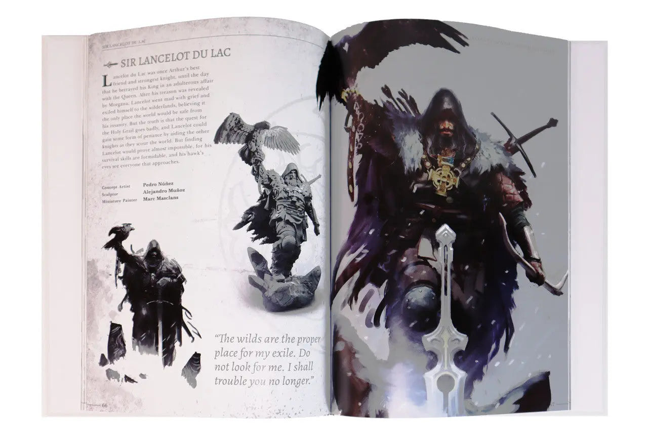 Echoes of Camelot Artbook and Painting Guide - SprayGunner