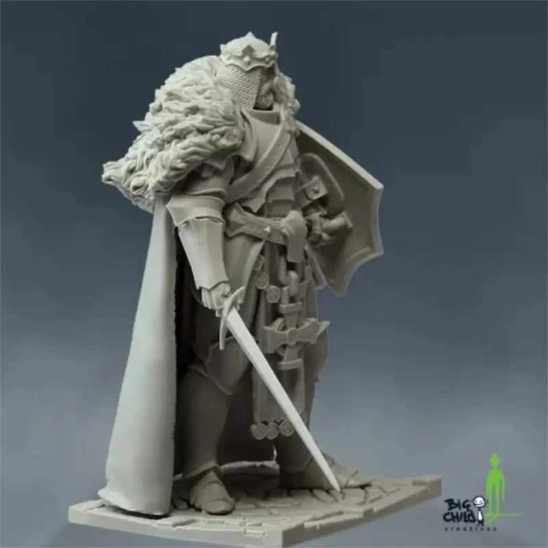Echoes of Camelot King Arthur Pendragon 75mm Model Kit - SprayGunner