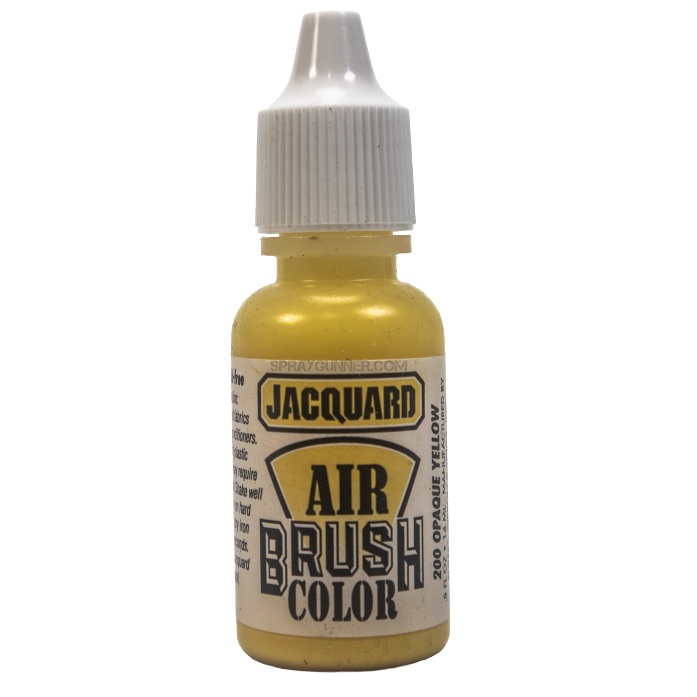 Jacquard Airbrush Color Opaque Yellow 1/2 Oz
