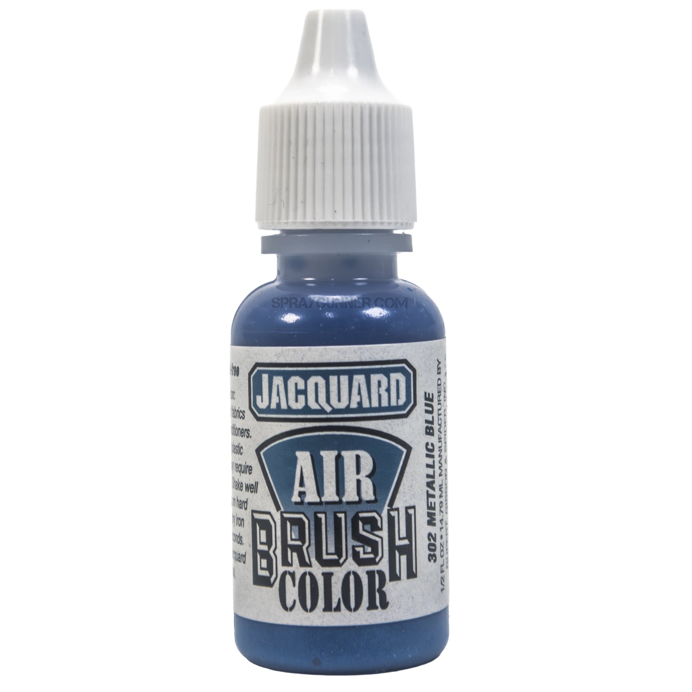 Jacquard Airbrush Color Metallic Blue 1/2 Oz